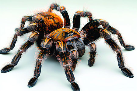 Mexican Fireleg Tarantula (Brachypelma boehmei)の写真素材