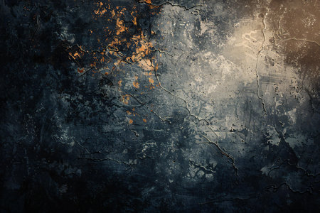 Grunge background with space for text or image. Dark blue color