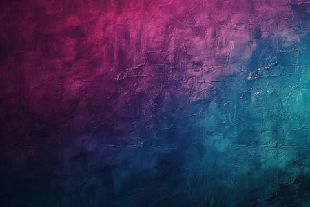 abstract background: blue, pink, purple, blue paint on the wall