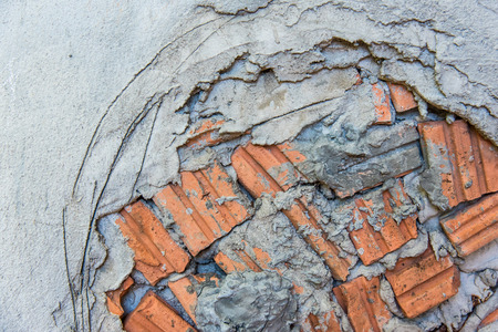 abstract brick concrete wallの写真素材