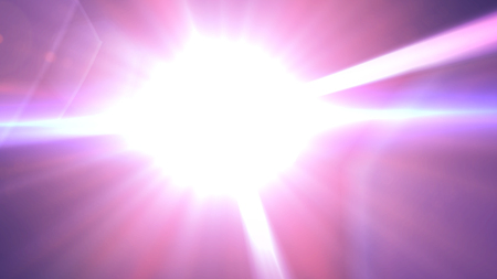 Digital lens flare , Futuristic Light Effect. Colorful Lens Flare. Star, Explosionの写真素材