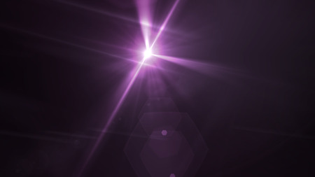 Digital lens flare , Futuristic Light Effect. Colorful Lens Flare. Star, Explosionの写真素材