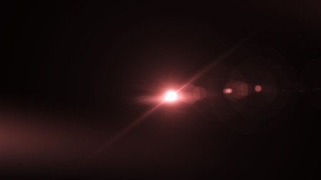 Digital lens Flare , light leaks , Abstract overlays background.の写真素材