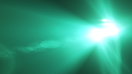 Digital lens Flare , lens flare, light leaks , Abstract overlays background.の写真素材