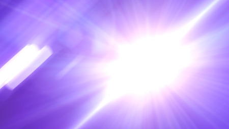 Digital lens Flare , Natural lens flare., Abstract overlays background.の写真素材