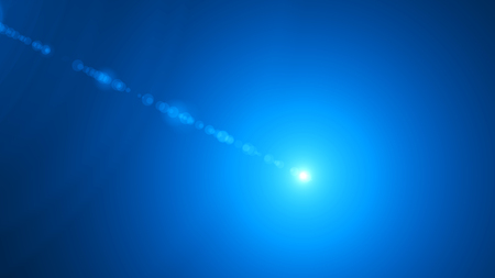 Digital lens Flare , Abstract overlays background.の写真素材