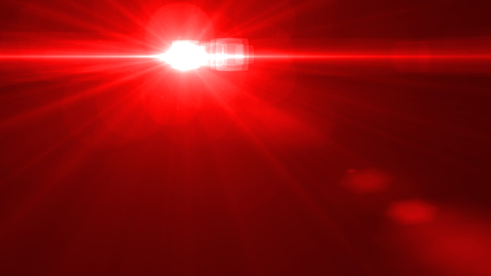 Digital chinese new year lens Flare , Red Color , Abstract overlays background.の写真素材