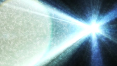 Digital Galaxy lens Flare , light leaks , Abstract overlays background.の写真素材