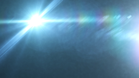 sunlight special lens flare light effect. Sun flash with rays and spotlight