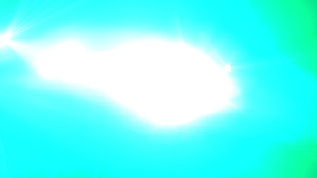 Abstract Natural lens flare ,Sun flare on the black background.の写真素材