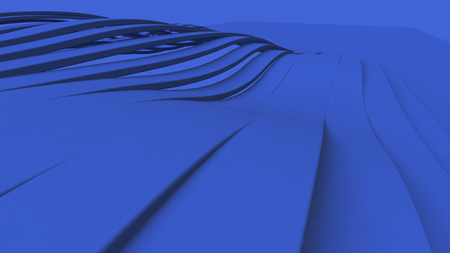 Blue wave Future geometric patterns. 3d rendering.Trendy modern illustration, Pastel Geometric...