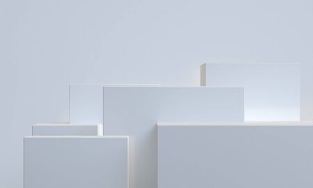3d abstract style White abstract background  Concept : poster, advertising ,cover design, book design, cd cover, flyer, web disign backgrounds.の写真素材