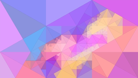 Abstract background of triangles created by means of triangulationの写真素材