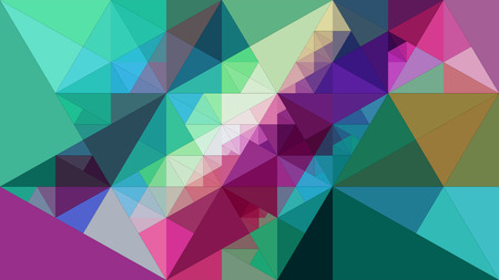 Abstract background of triangles created by means of triangulationの写真素材