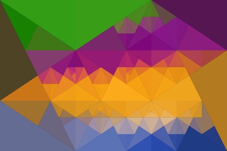 Abstract background of triangles created by means of triangulation