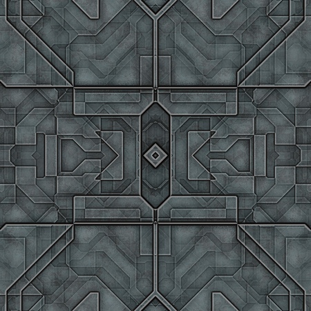 Seamless techno background, It can also be used as texture.の写真素材