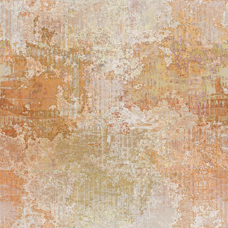 Grunge wall with plaster background texture illustration