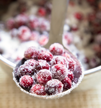 Cranberry candyの写真素材