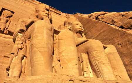 Abu Simbel Temple of King Ramses II, Egypt 