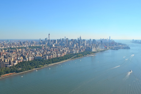 View of Manhattan, New York City, USAのeditorial素材