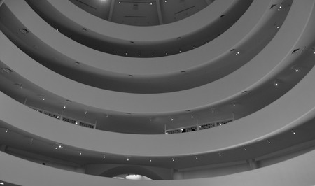 The Guggenheim Museum in New York City, USAのeditorial素材