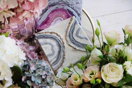 Flowers in the interiorの写真素材