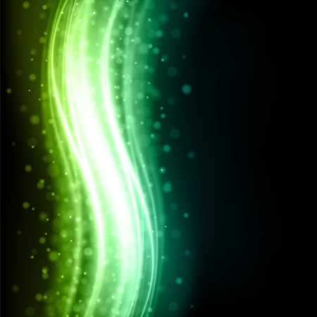 Abstract colorful light smooth lines vector background. Eps 10.のイラスト素材