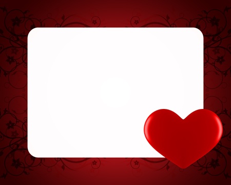 Valentines day background with heartの写真素材
