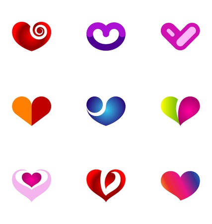 Logo design elements set 67のイラスト素材
