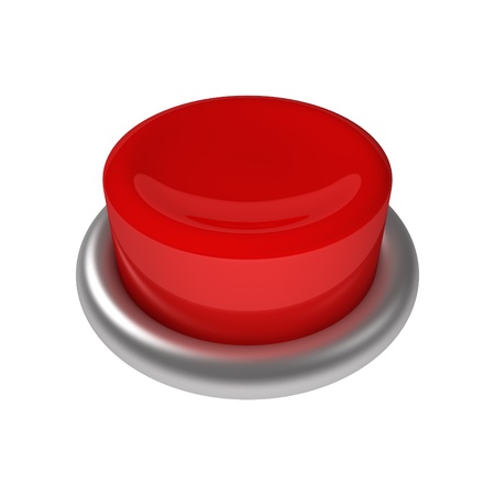 Red vector shiny button の写真素材