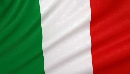 Flag of Italyの写真素材