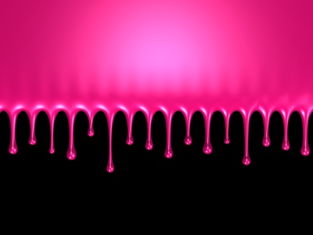 Glossy pink splashの写真素材