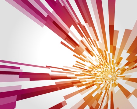Abstract fly technology lines vector backgroundのイラスト素材