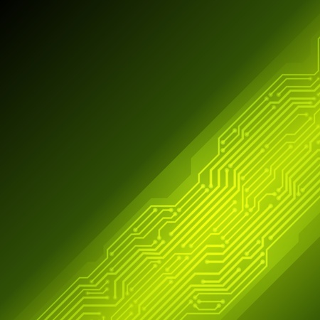 Abstract retro technology microchip vector backgroundのイラスト素材