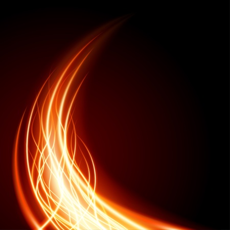Abstract burn flame fire vector backgroundのイラスト素材