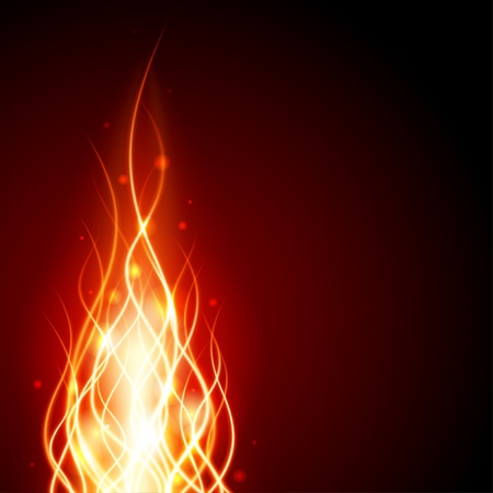 Burn flame fire vector backgroundのイラスト素材