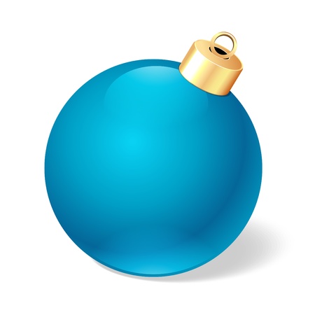 Christmas ball vector illustrationのイラスト素材