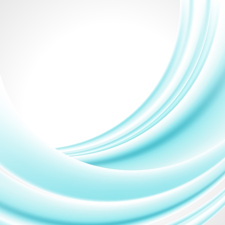 Abstract smooth light linesのイラスト素材