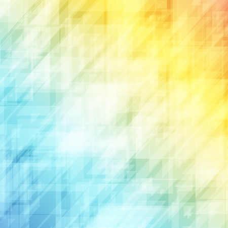 Abstraction retro painted triangles.のイラスト素材