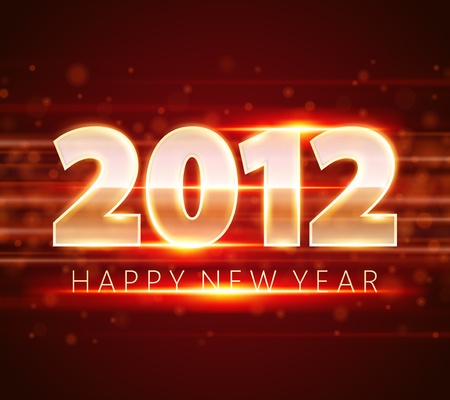 Happy new year 2012 message from light