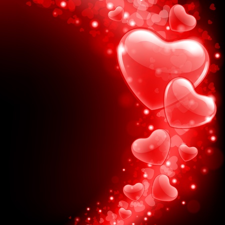 Valentine day or Wedding vector background のイラスト素材