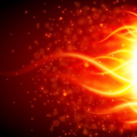 Burn flame fire vector backgroundのイラスト素材