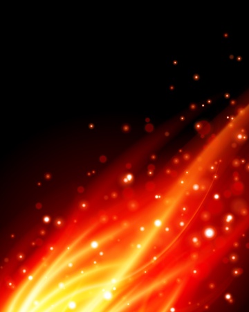 Burn flame fire vector backgroundのイラスト素材