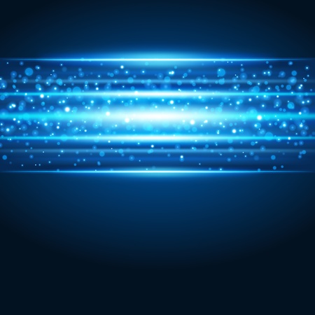 Smooth technology light lines vector backgroundのイラスト素材