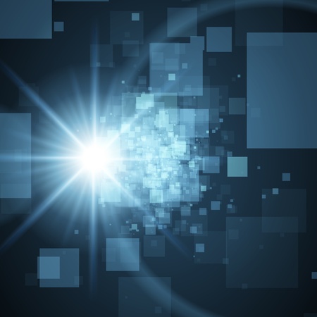 Virtual technology space vector background eps 10のイラスト素材