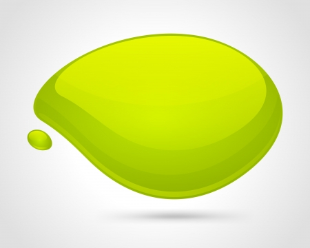 Abstract glossy speech bubble vector backgroundのイラスト素材