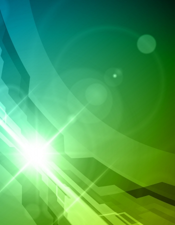 Abstract virtual space with screen  backgroundのイラスト素材