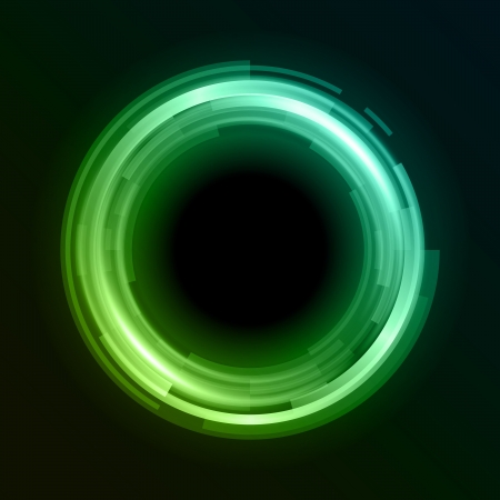 Abstraction digital circles light vector background eps 10 のイラスト素材