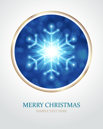 Christmas light vector background  Card or invitation  のイラスト素材