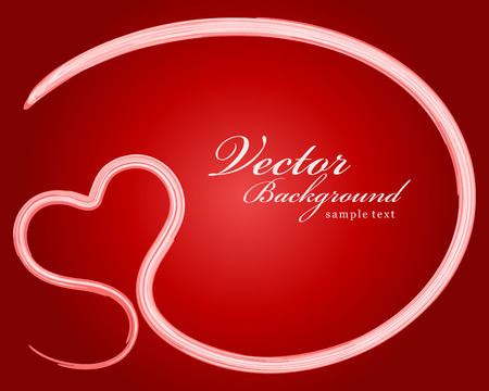 Happy Valentines day vector backgroundのイラスト素材